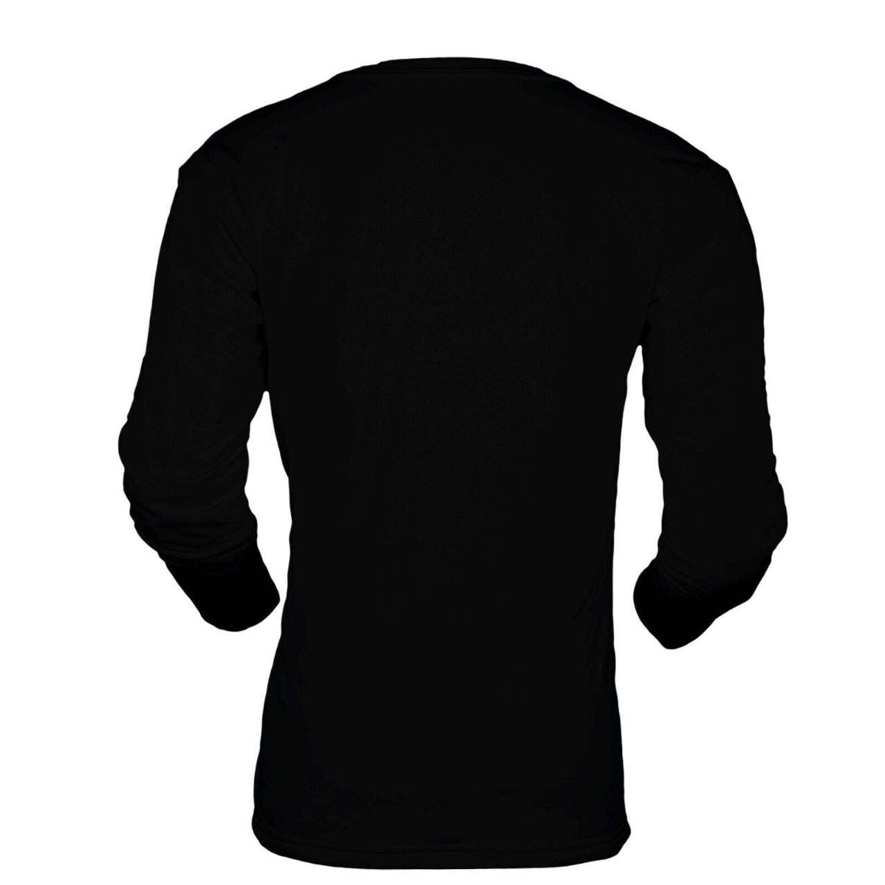 mens black kevlar motorcycle shirt slim fit back view RideGuard

